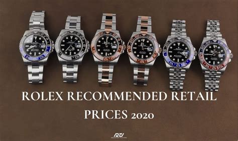 rolex listenpreise 2020|Rolex watch price increase 2022.